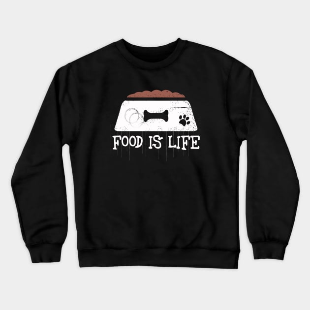 Dog Food Crewneck Sweatshirt by ThyShirtProject - Affiliate